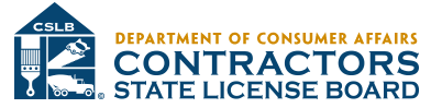 California Contractors State License Board License# 812780